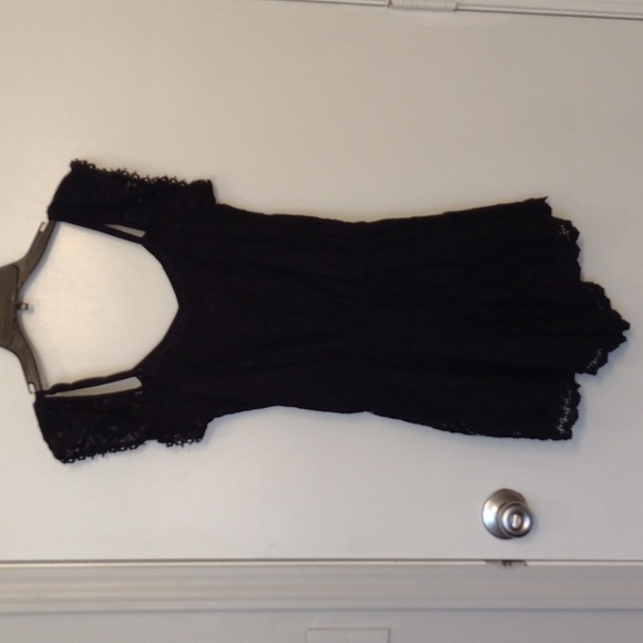 Xhilaration Black Lace Romper size XS - Picture 13 of 16